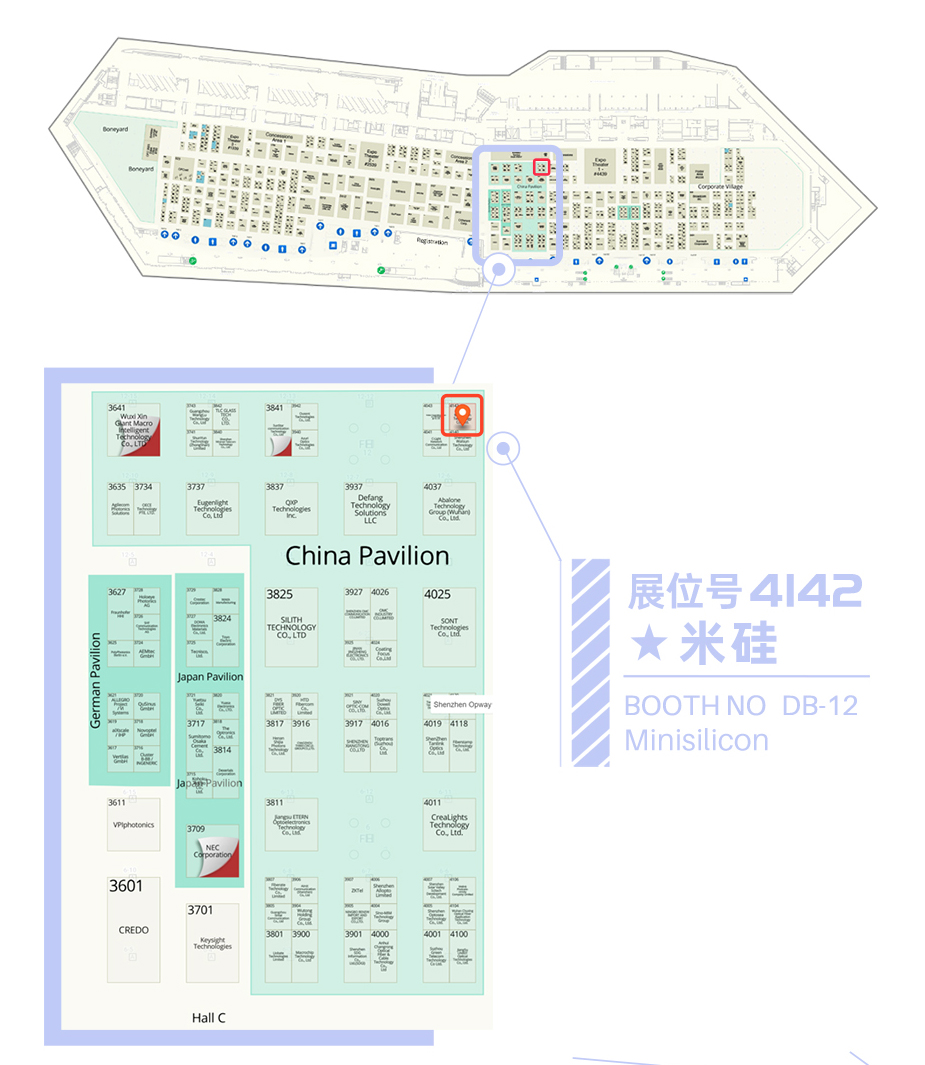 米硅科技邀您相约第49届 ofc 2024